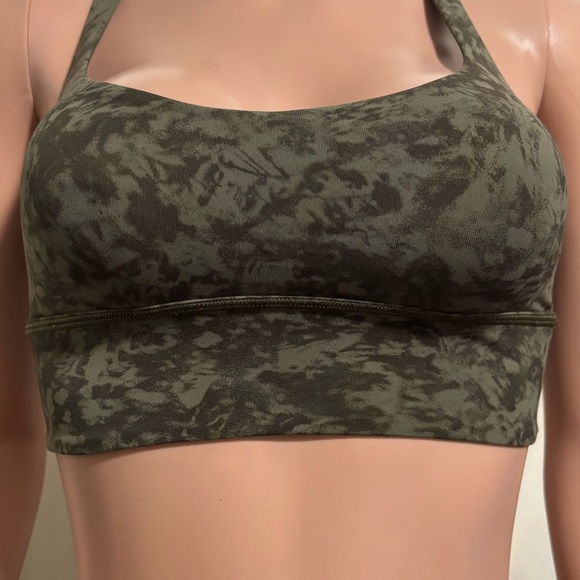 LULULEMON ATHLETICA Women's Olive Free to Be Long-Line Bra - Picture 8 of 12